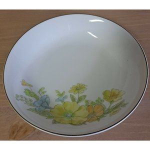 COPY - Vintage Ekco International Spring Bouquet Fine China Dessert Bowls